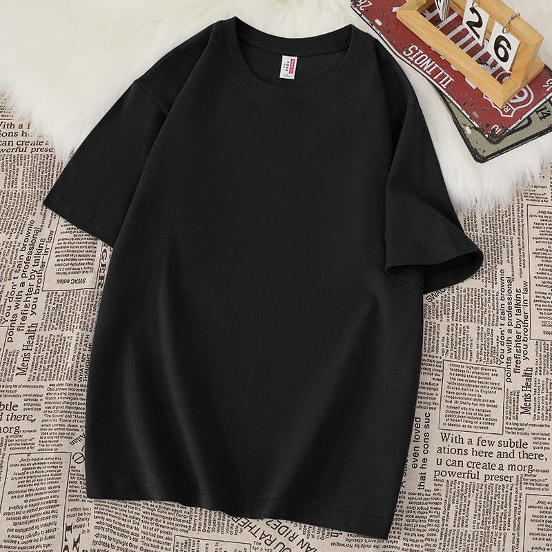 American-style Heavy Cotton Short-sleeved T-shirt