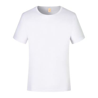 Summer Small Plaid Round Neck Short-sleeved Quick-drying T-shirt