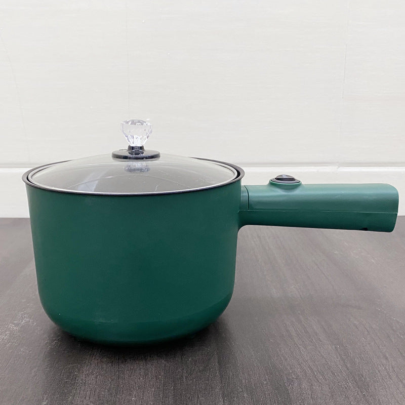 Stainless Steel Double-layer Long Handle Handheld Electric Caldron