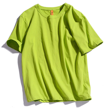 Casual round neck all-match basic short sleeve