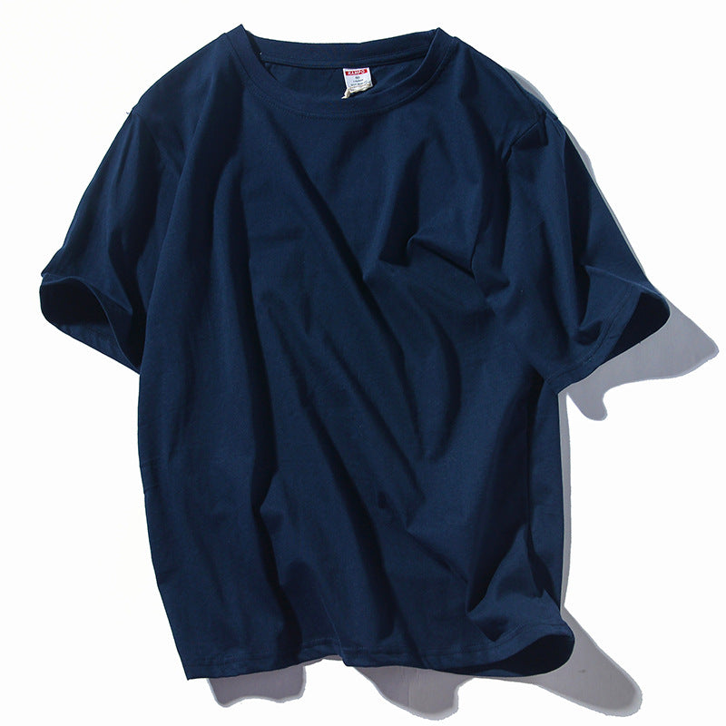 Casual round neck all-match basic short sleeve