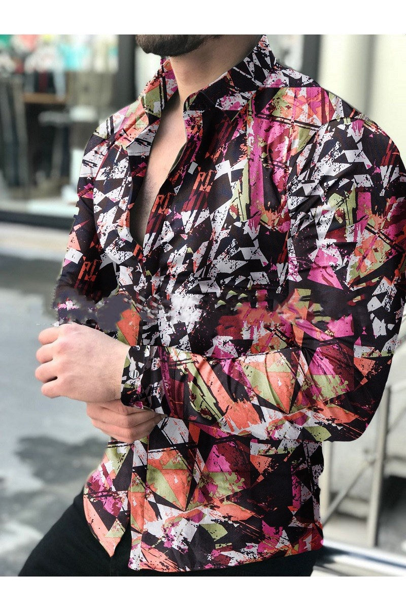Men's long sleeve shirt