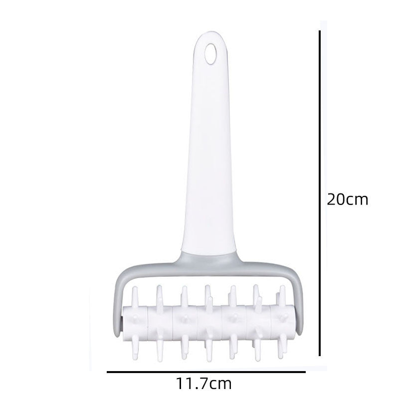 PP Rolling Pin Roller Piercing Needle Pizza Puncher