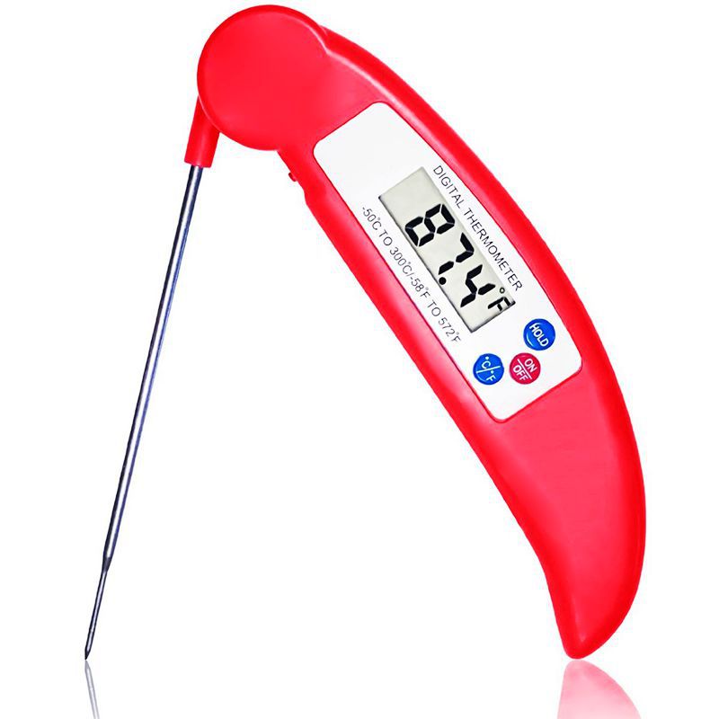 Folding Probe Barbecue Thermometer