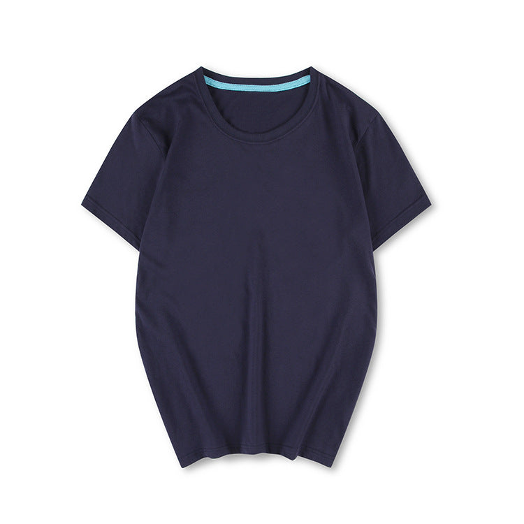 Cotton T-shirt with round neck