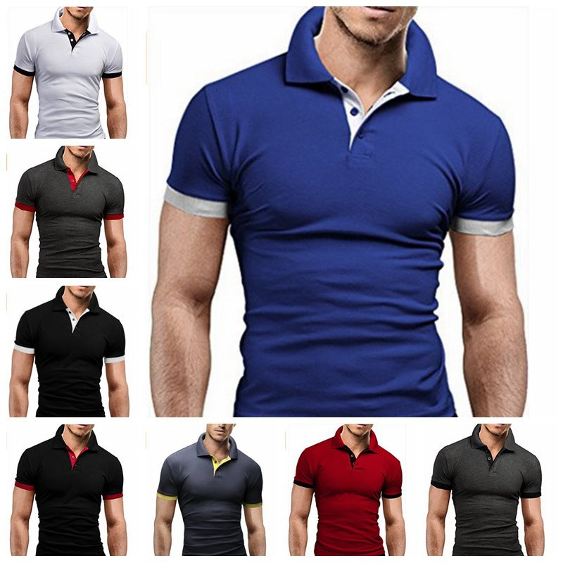 Lapel advertising quick-drying t-shirt
