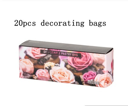 Household baking piping bag piping mouth set