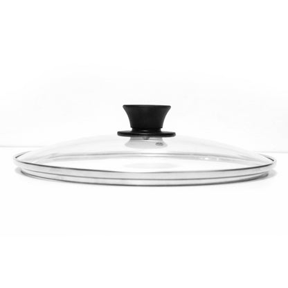 Tempered Glass Stainless Steel Explosion-proof G-shaped Pot Cover