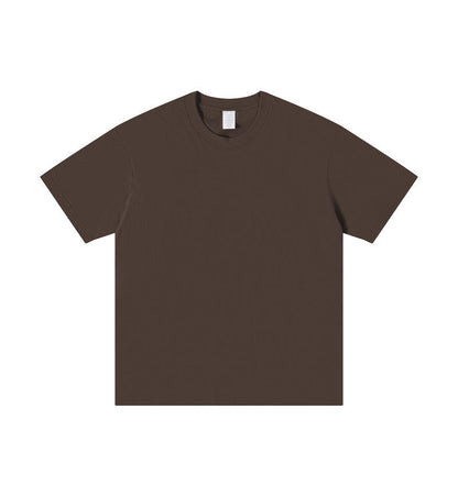 All-matching Round Neck Short Sleeves Loose