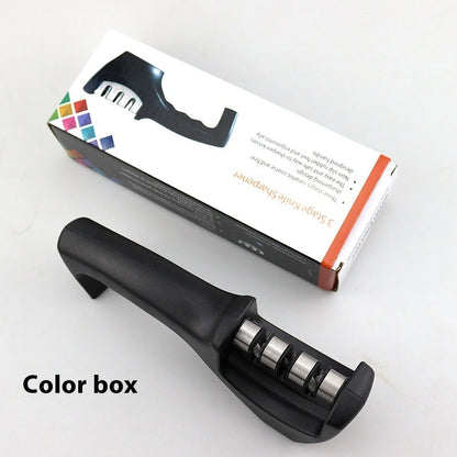 Household Hand-held Three-segment Fast Sharpening Blade Diamond Knife Slicker