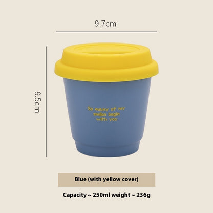 Dopamine Cute Portable Coffee Cup