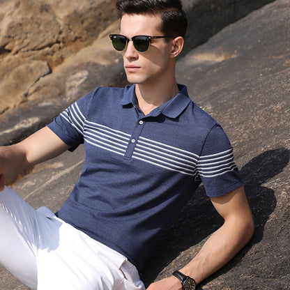 Cotton Lapel short sleeve
