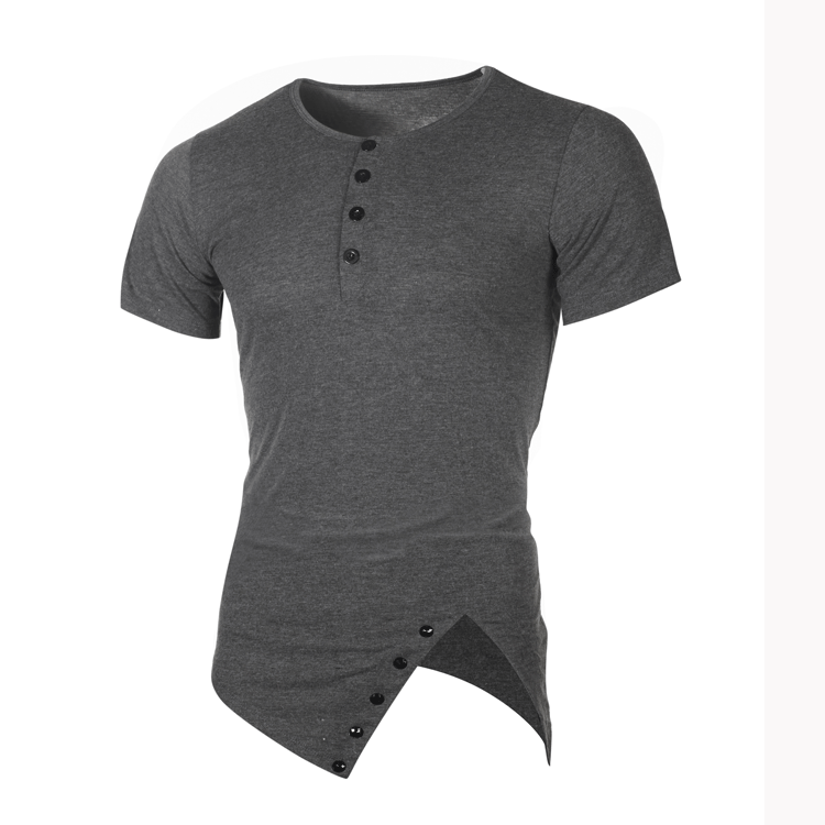 Asymmetrical Designed Button Shirt