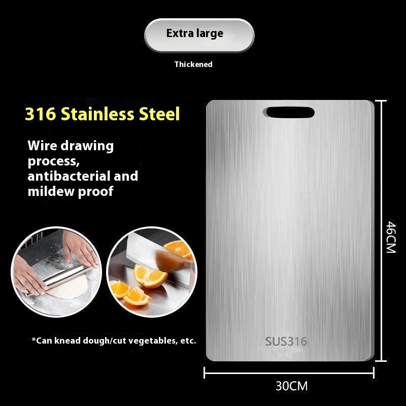 Double-sided Thickened Antibacterial And Mildewproof Household Vegetable Cutting Board