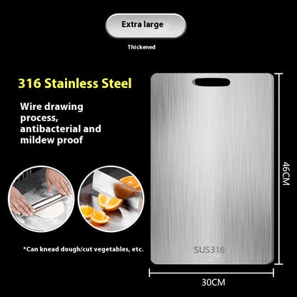 Double-sided Thickened Antibacterial And Mildewproof Household Vegetable Cutting Board