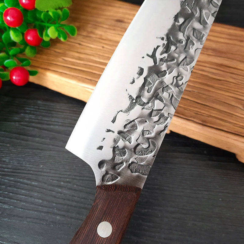 Stainless Steel Hand-forged Pork Split Small Kitchen Knife
