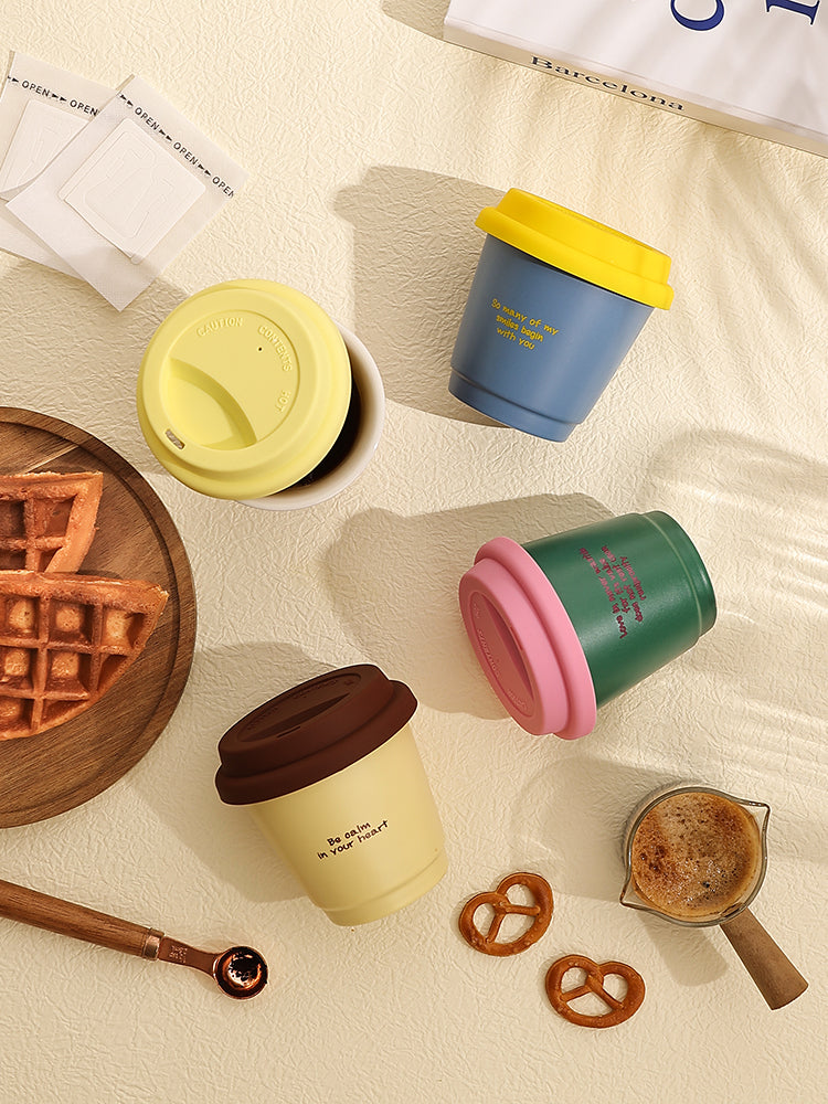 Dopamine Cute Portable Coffee Cup