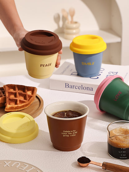 Dopamine Cute Portable Coffee Cup