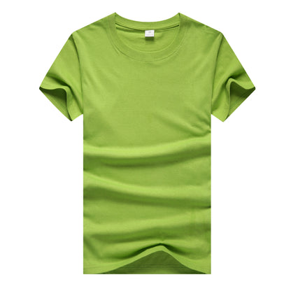 Blank crew neck short sleeve T-shirt