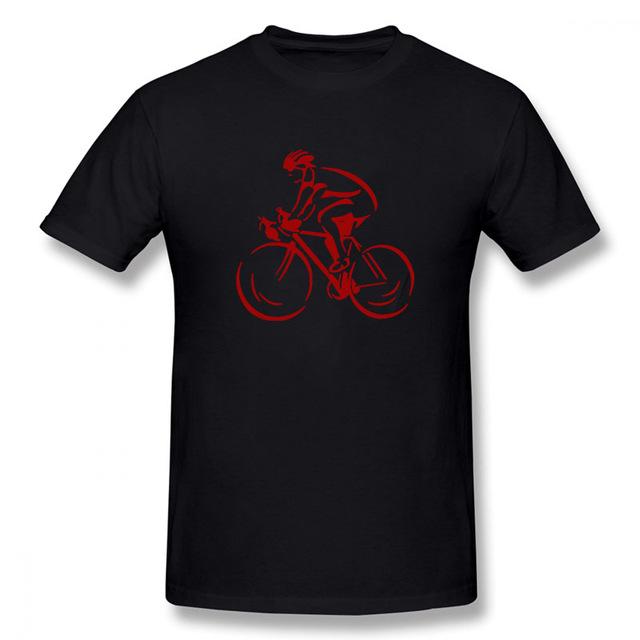 Bicycle print T-shirt