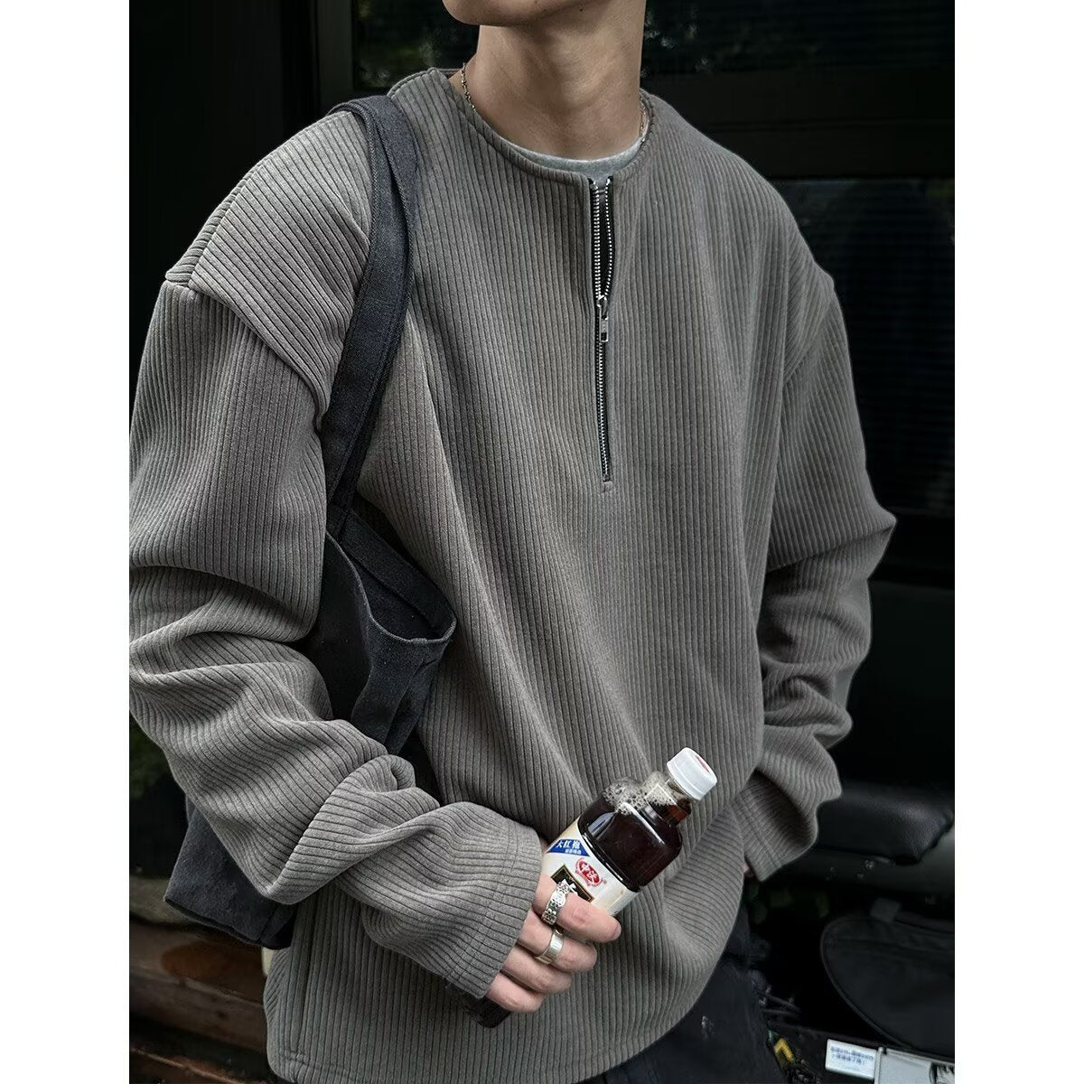 Solid Color Early Spring Bottoming Shirt Top