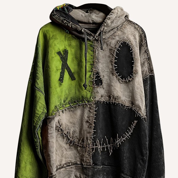 Fashion Casual Printed Polyester Sweater