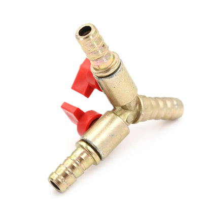 Tee for gas pipe