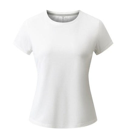 Quick-drying Crewneck T-shirt Summer Short-sleeve Work Uniform