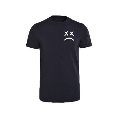 Printed short sleeves