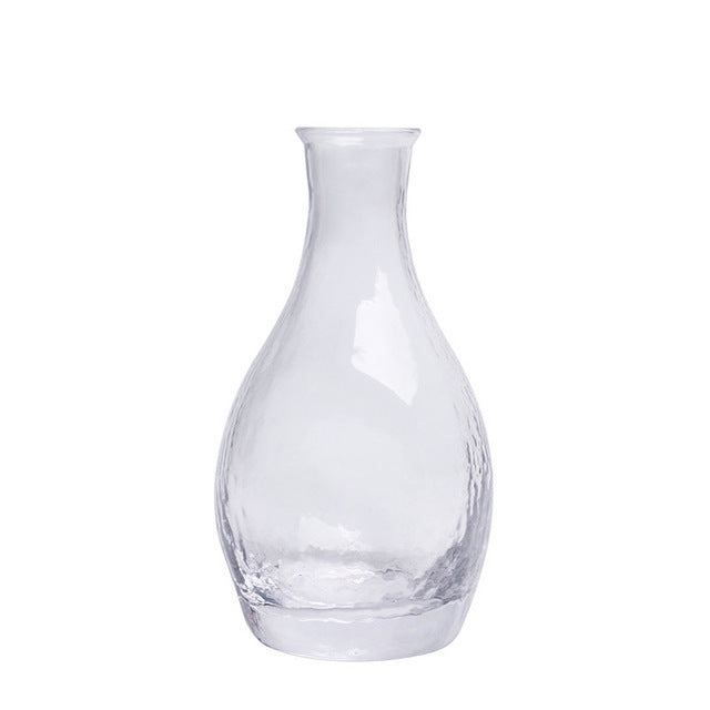 Transparent Glass Clear Wine Pot Set Small Cup