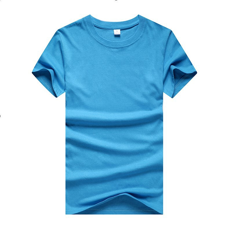 Blank crew neck short sleeve T-shirt