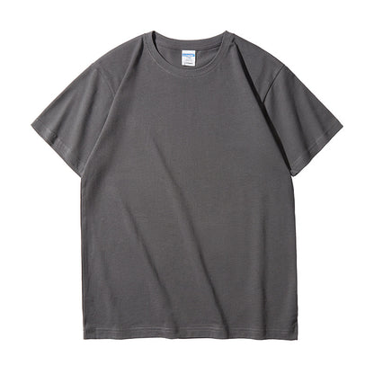 Double Yarn Combed Cotton 210g Blank Light Board T-shirt