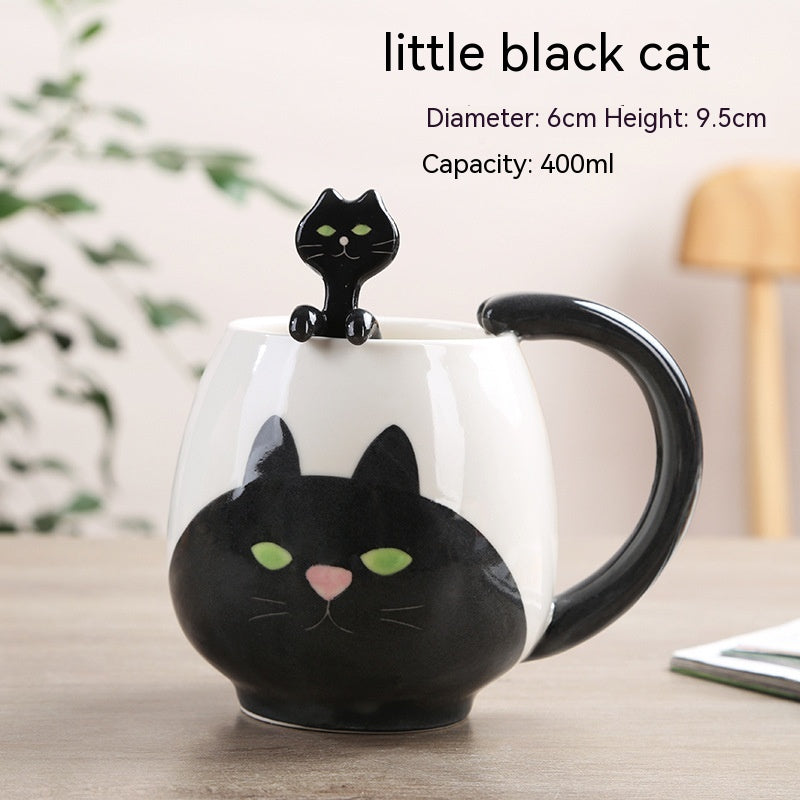 Cute Cartoon Animal Ceramic Cup