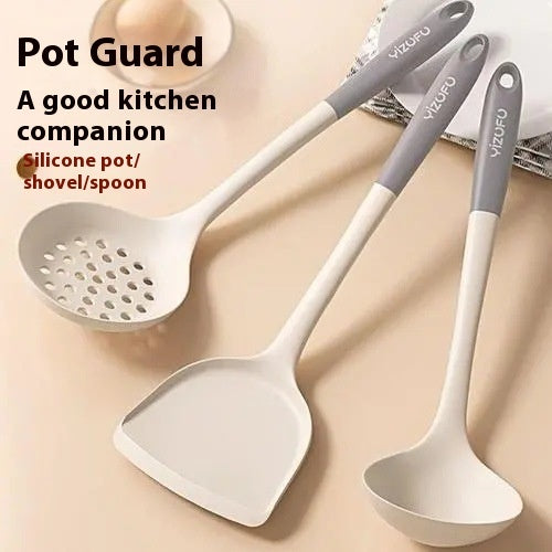 Edible Silicon Non-stick Spatula High Temperature Resistance