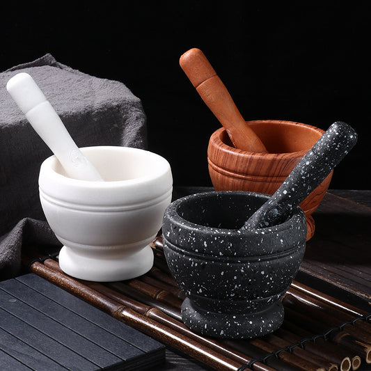 Household Kitchen Mortar For Crushing Medicinal Chili Peppers