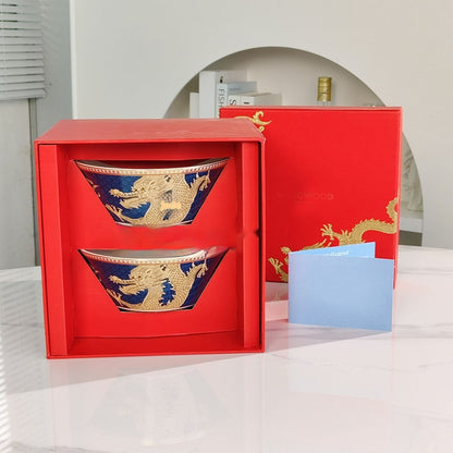 Oriental Legend One Teapot Two Cups And Two Saucers Tea Set