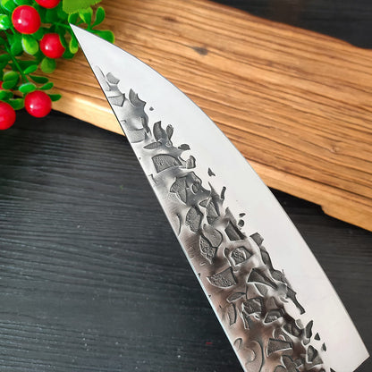 Stainless Steel Hand-forged Pork Split Small Kitchen Knife