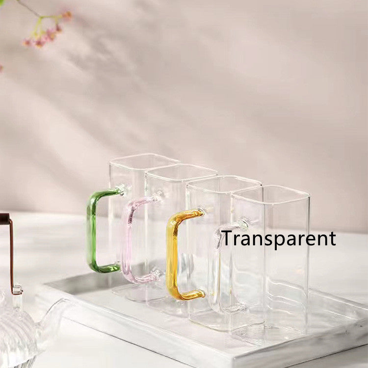 Creative Fashion High Borosilicate Glass Mug