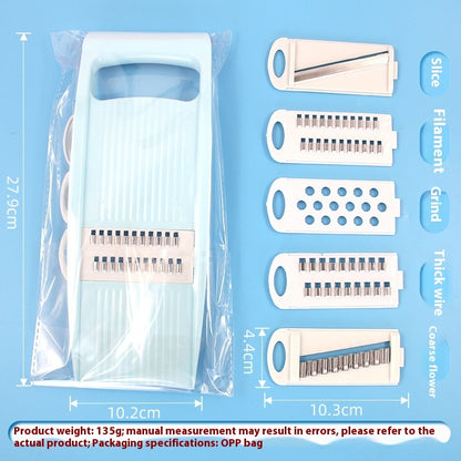 Kitchen Grater Household Slicer Multi-functional Hand Guard