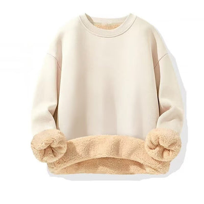 Thickened Warm And Loose Round Neck Cashmere Sweaters