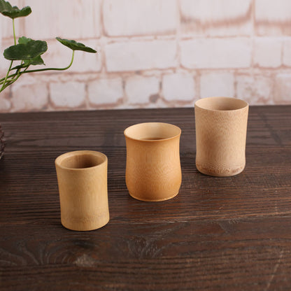 Creative Simple Bamboo Charcoal Beer Cup