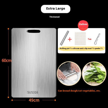 Double-sided Thickened Antibacterial And Mildewproof Household Vegetable Cutting Board