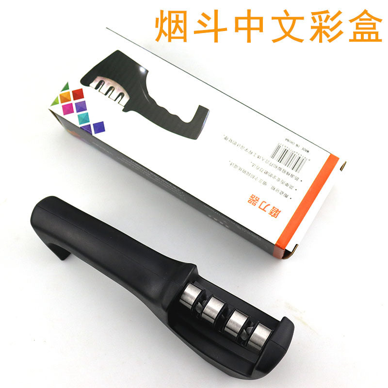 Household Hand-held Three-segment Fast Sharpening Blade Diamond Knife Slicker