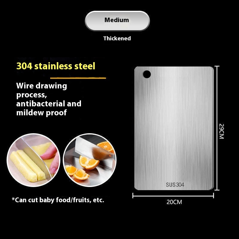Double-sided Thickened Antibacterial And Mildewproof Household Vegetable Cutting Board