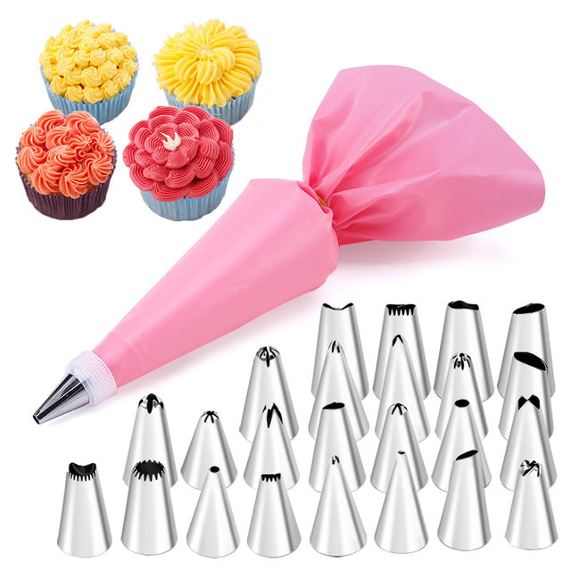 14 Piece Set Cake Decorating Mouth