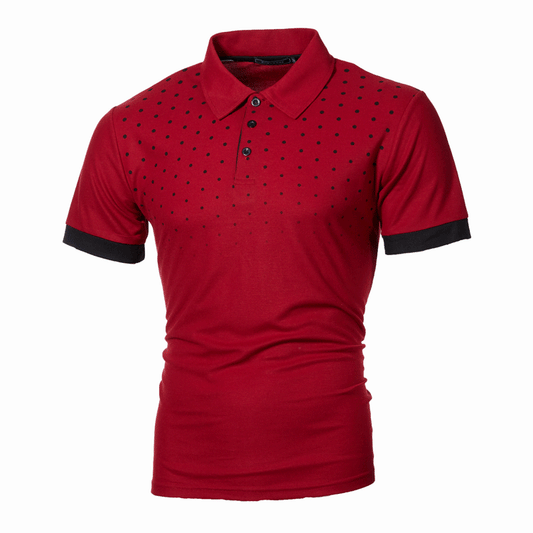 Printed Slim Short Sleeves