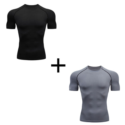 Men's Breathable Short-sleeved Quick-drying Clothes