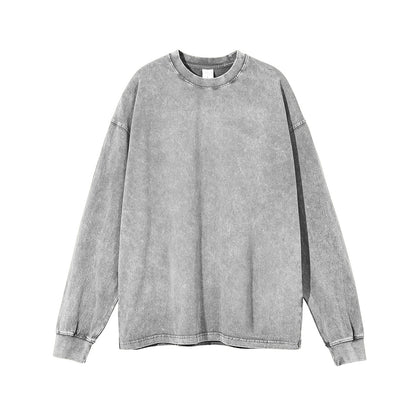 Washed Vintage Men's Long Sleeve