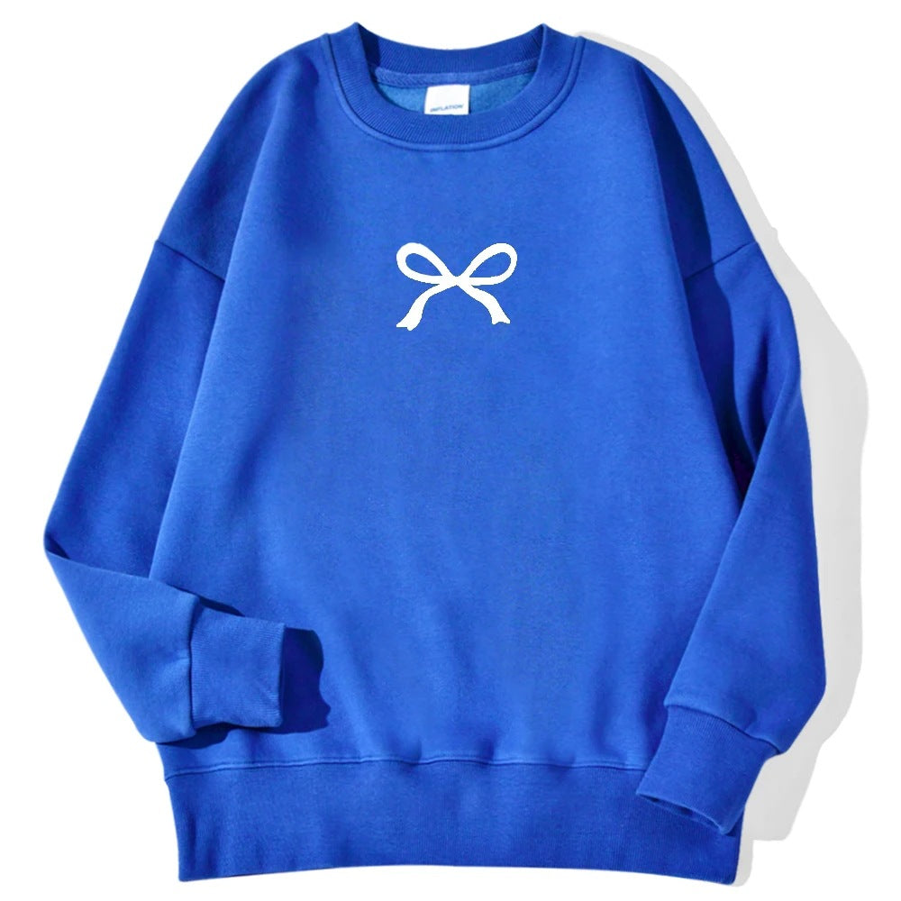 Womens Printed Pullover Casual Sweatshirt Top