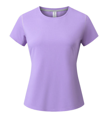 Quick-drying Crewneck T-shirt Summer Short-sleeve Work Uniform